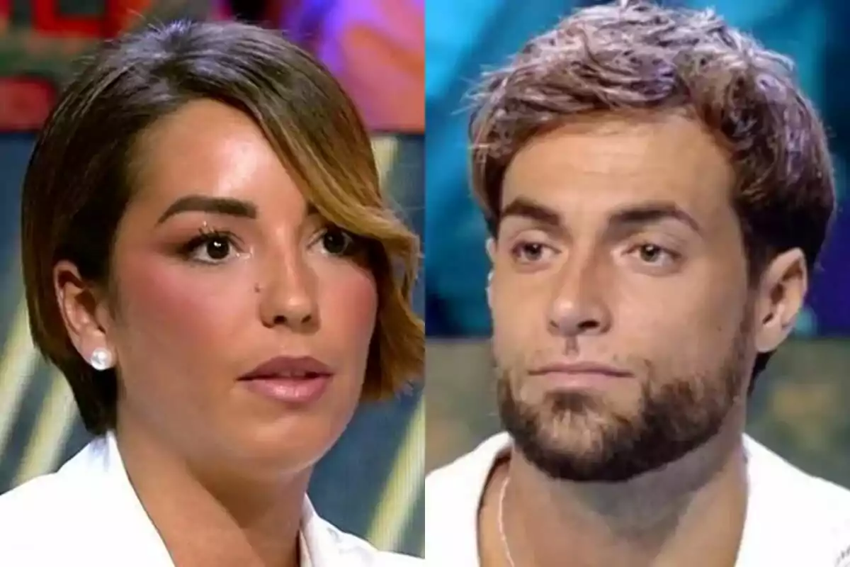Dos personas jóvenes, Anita Williams de cabello corto en De Viernes y Montoya con barba en Supervivientes, ambos con expresión seria y fondo desenfocado Dos personas jóvenes, Anita Williams de cabello corto en De Viernes y Montoya con barba en Supervivientes, ambos con expresión seria y fondo desenfocado