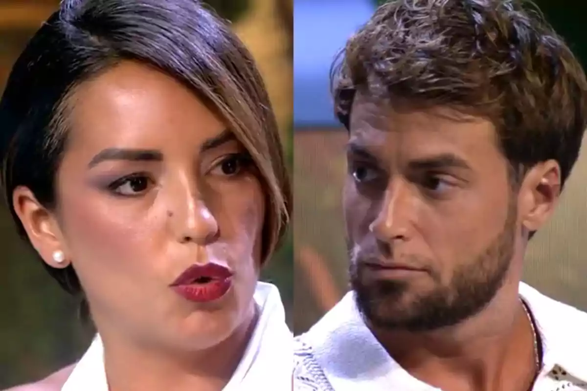 Anita y Montoya en el debate final de 'Supervivientes'