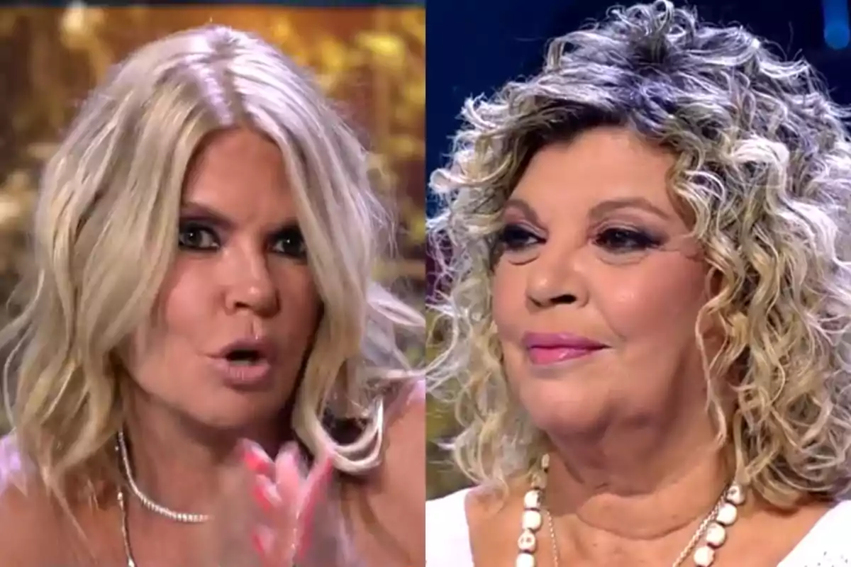 Terelu Campos y Makoke en 'Supervivientes'