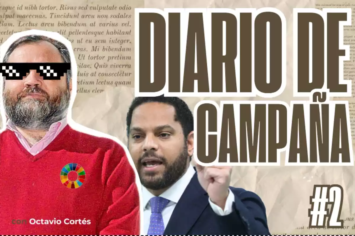 Caratula del diario de campaña de octavio cortes con ignacio garriga