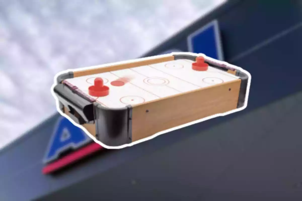 Juego de air hockey de Aldi Juego de air hockey de Aldi