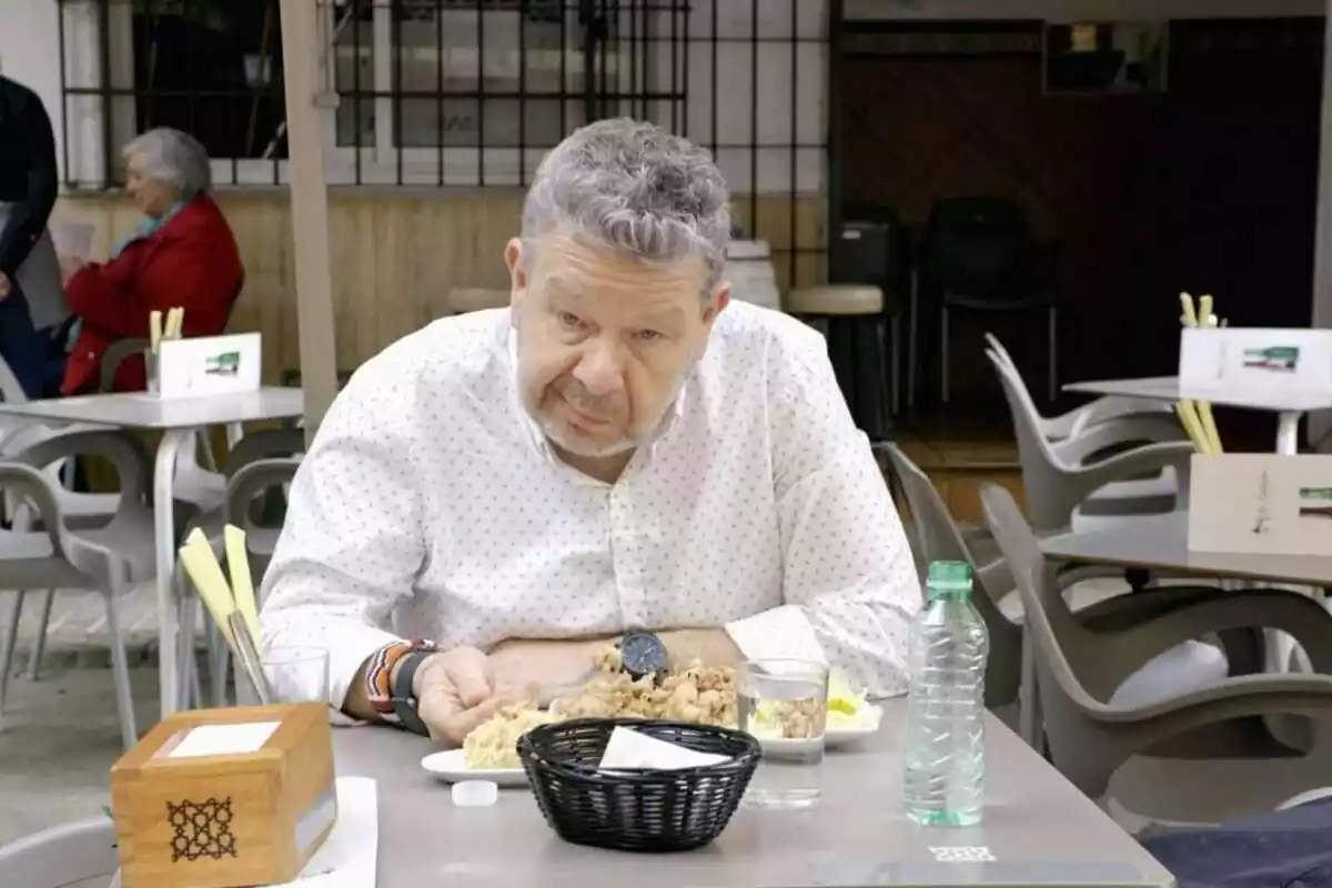 Alberto Chicote en el programa '¿Te lo vas a comer?'