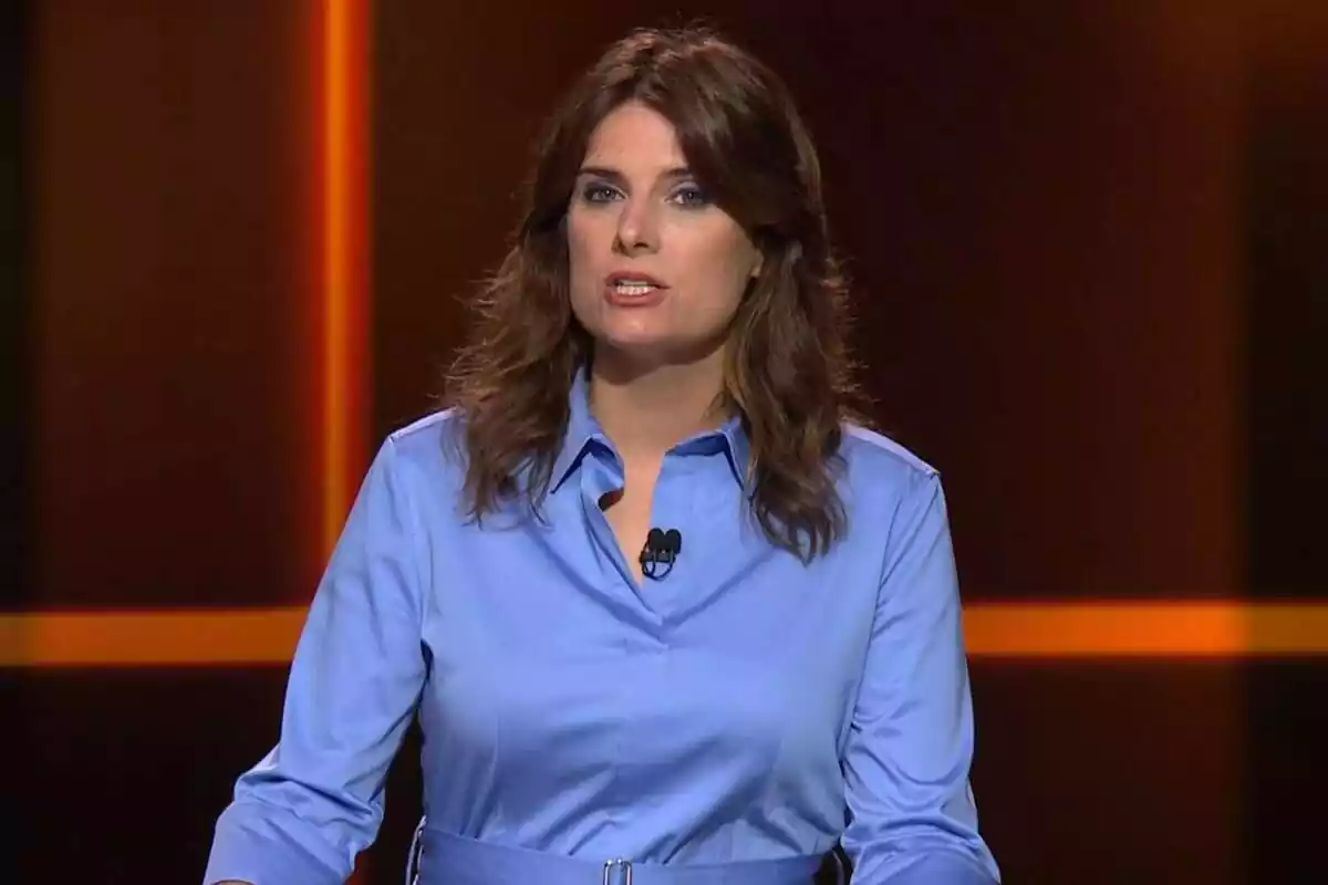Ariadna Oltra, moderadora del debate de TV3 el 18 de julio de 2023