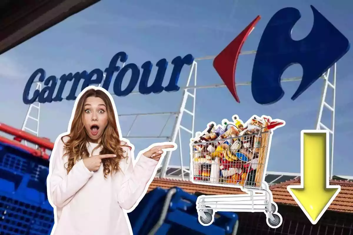 Carrefour baja el precio del carro de la compra