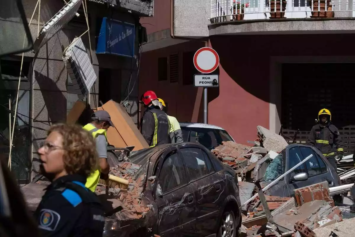 Calle de la explosión de A Coruña