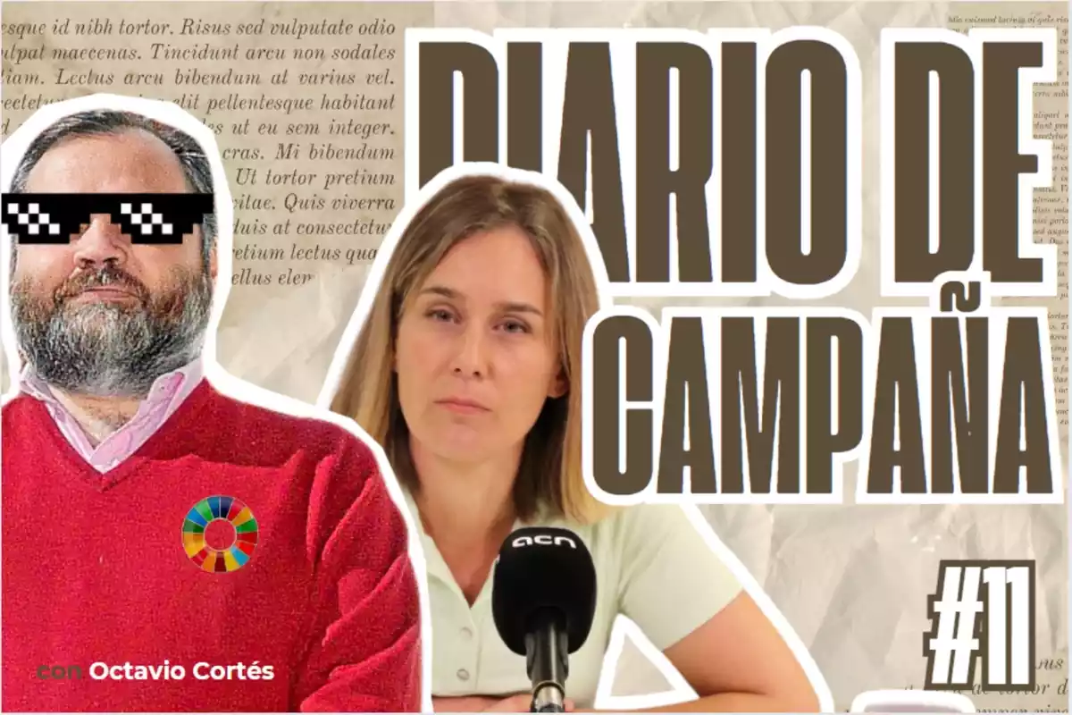 Carátula del capítulo 11 del diario de campaña con Octavio Cortés