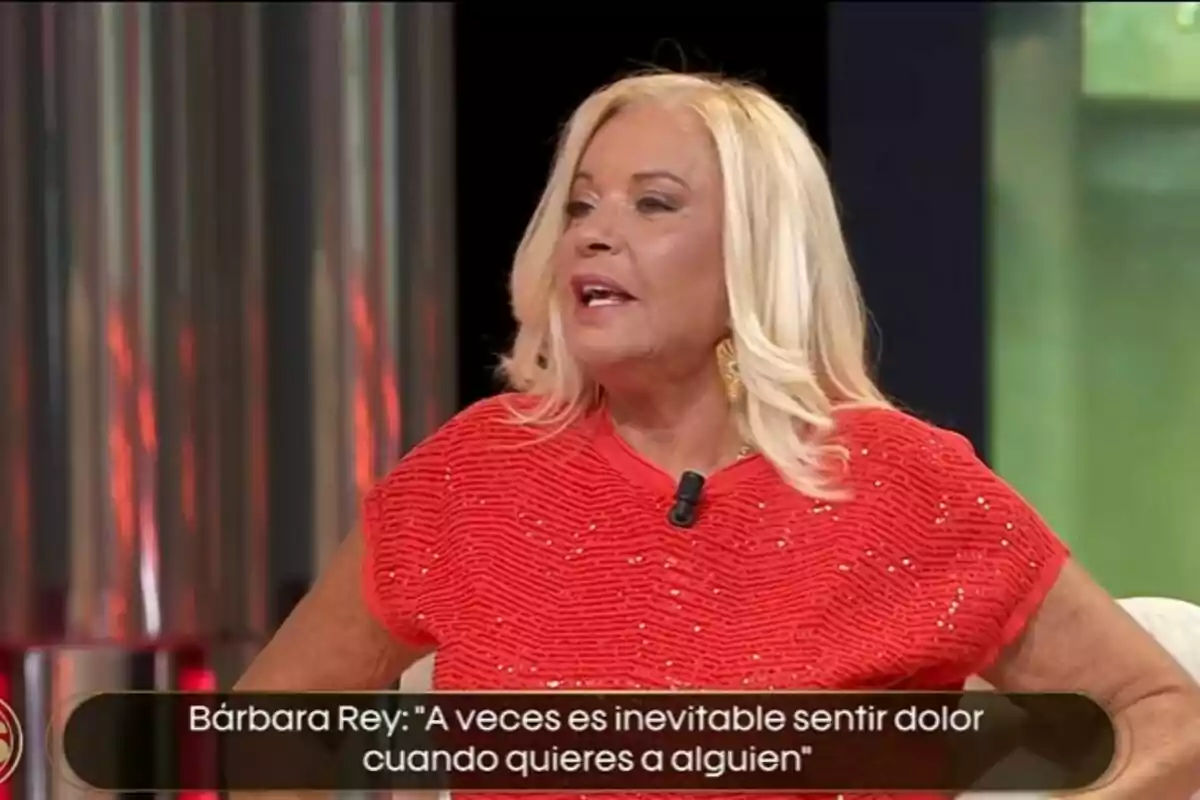 Captura de Bárbara Rey en 'Lazos de Sangre'