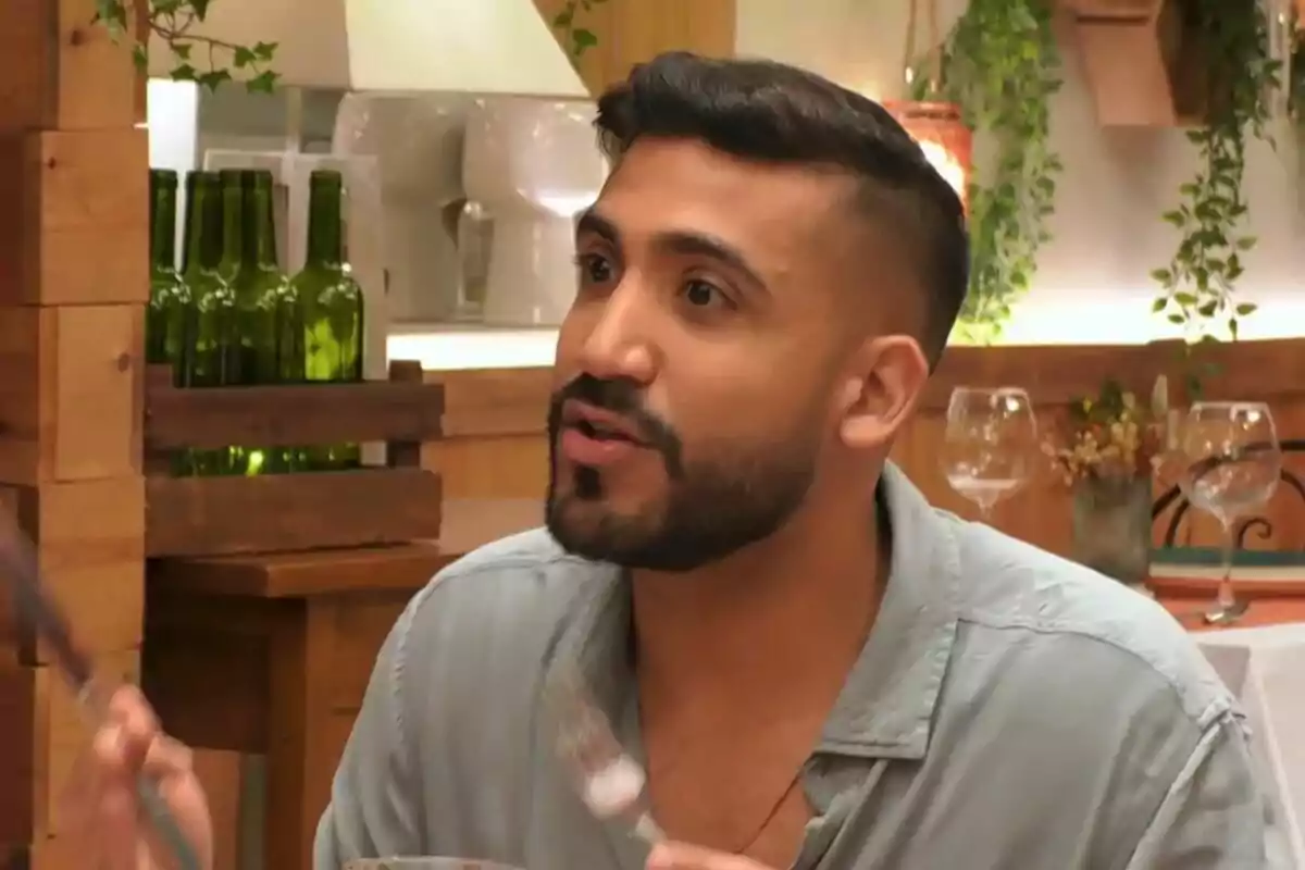 Captura de Daniel en 'First Dates'