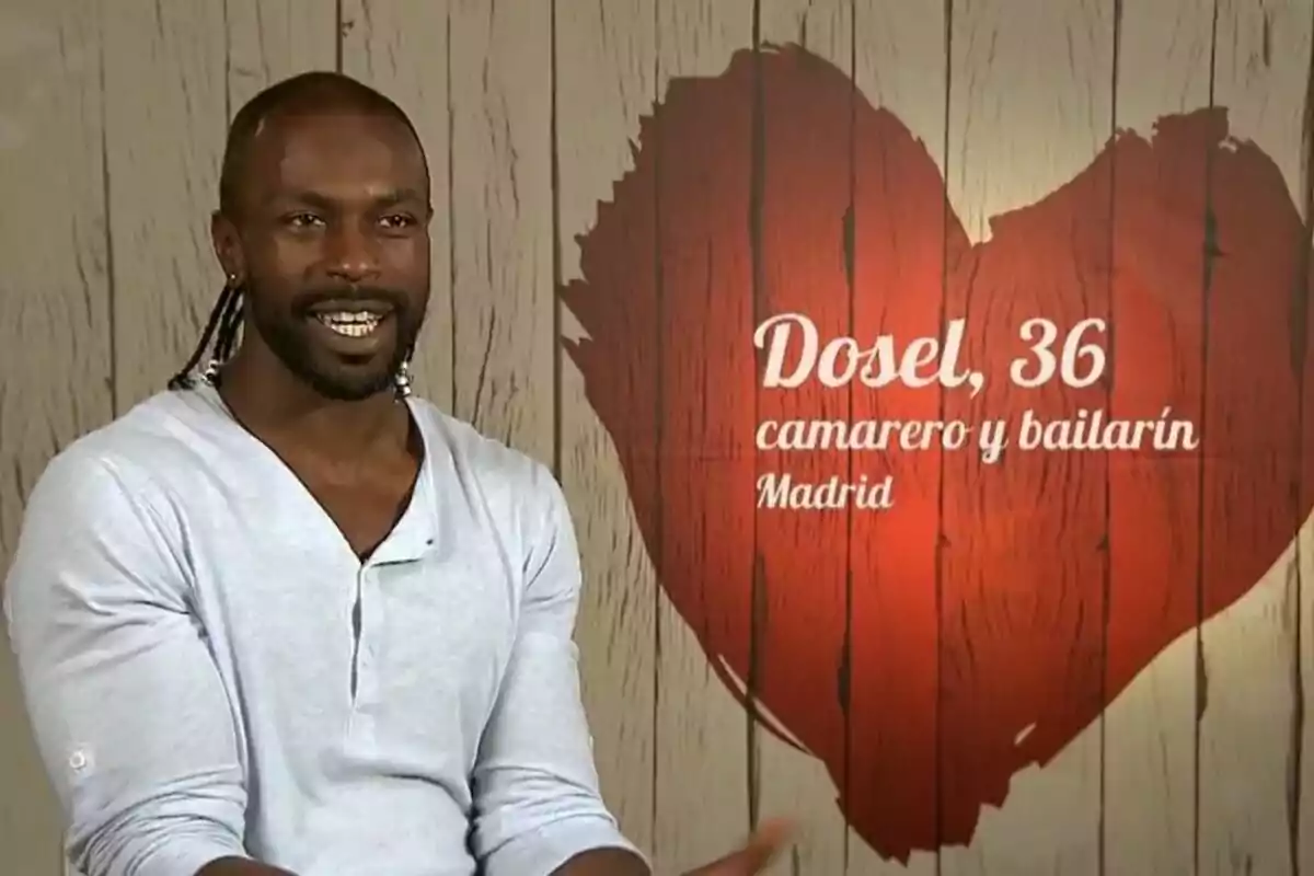 Captura de Dosel en 'First Dates'