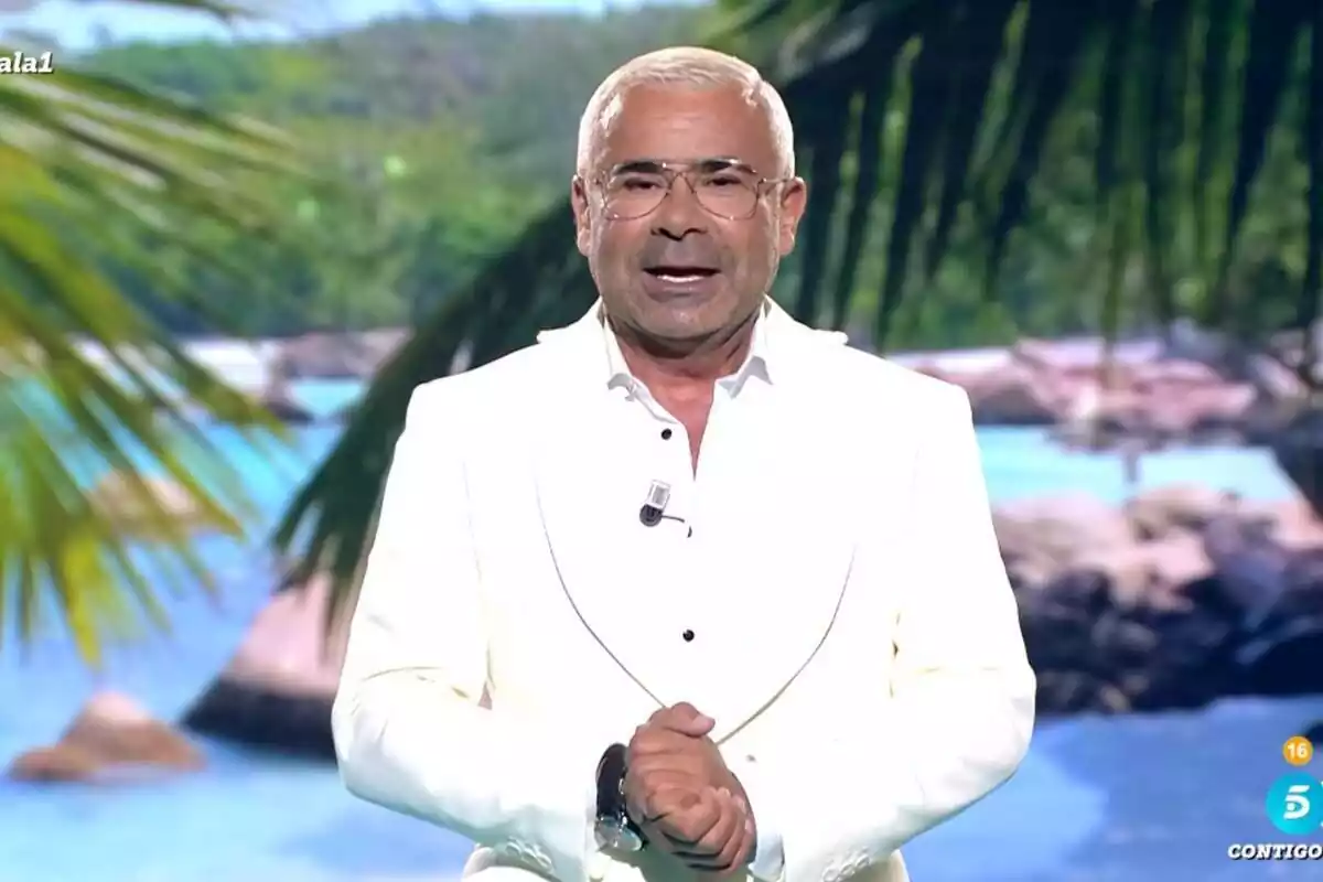 Captura de Jorge Javier Vázquez en 'Supervivientes'