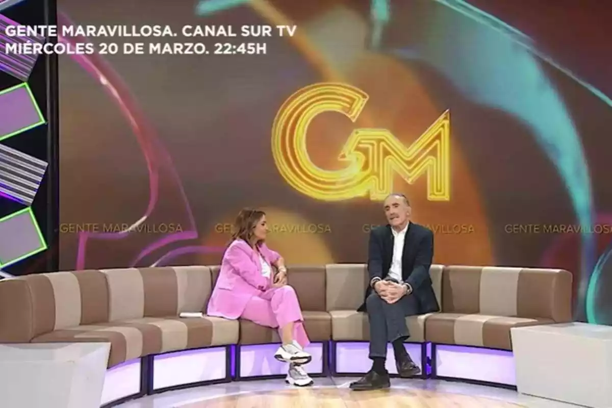Captura de Juan y Medio con Toñi Moreno en 'Gente Maravillosa' Captura de Juan y Medio con Toñi Moreno en 'Gente Maravillosa'