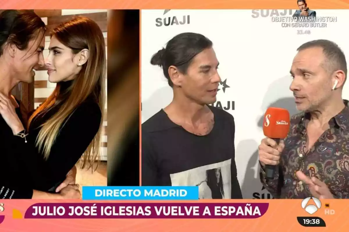 Captura de Julio José Iglesias en 'Y ahora Sonsoles' Captura de Julio José Iglesias en 'Y ahora Sonsoles'