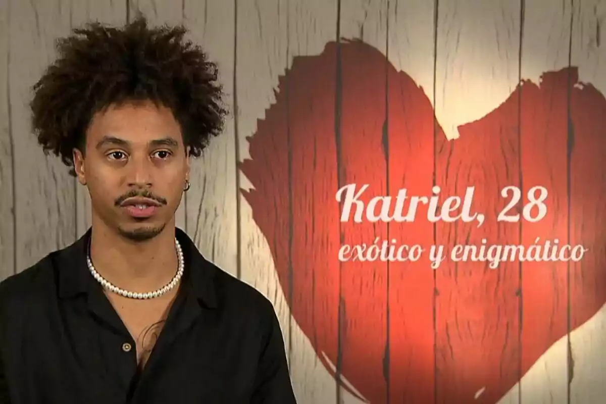 Captura de Katriel en 'First Dates'