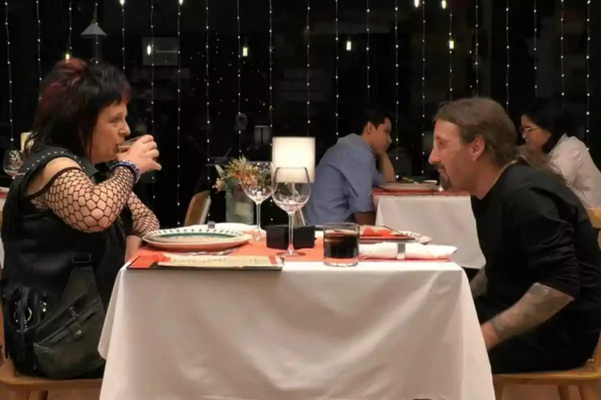 Captura de Kova y Belisario en 'First Dates'