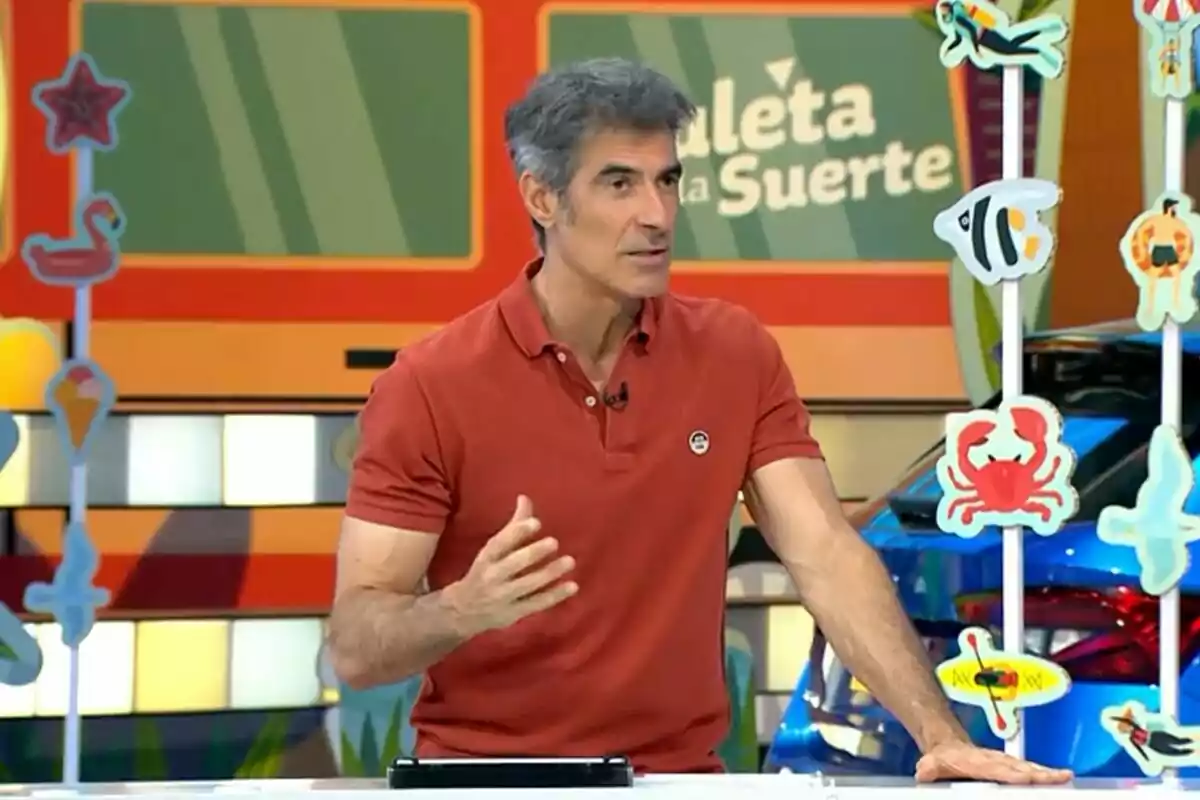 Captura de pantalla de 'La Ruleta de la Suerte' con Jorge Fernández