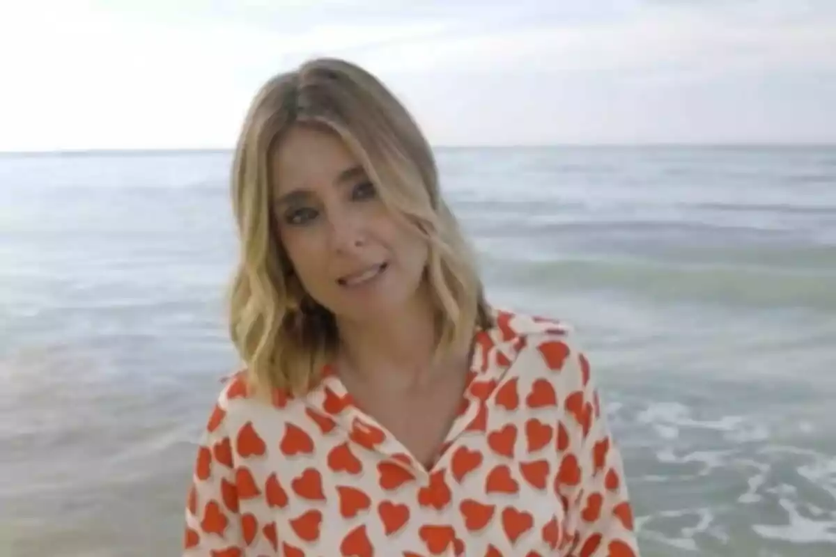 Captura de Sandra Barneda en 'La Isla de las Tentaciones'