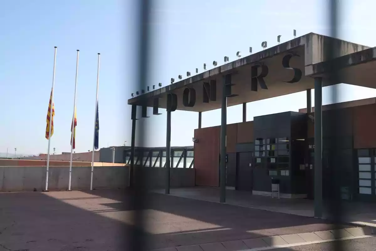 Vista del acceso a la cárcel de Lledoners, a 18 de marzo de 2024, en Sant Joan de Vilatorrada, Barcelona, Catalunya (España)