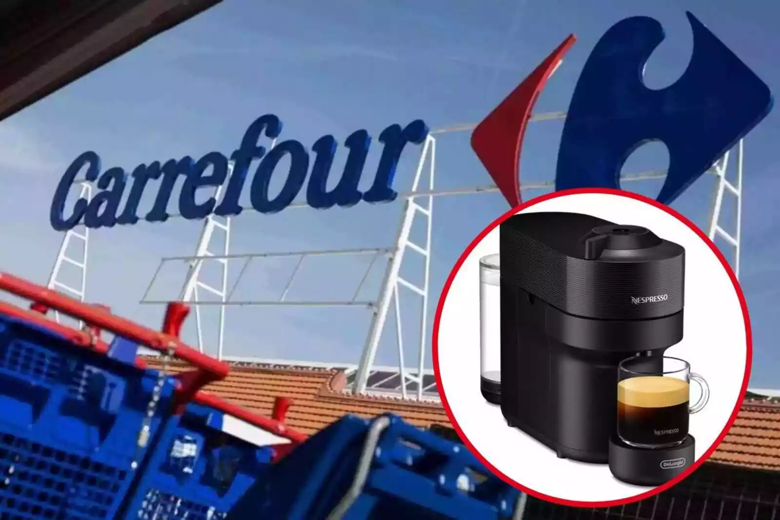 Carrefour iguala el precio de esta cafetera Nespresso barata a otras  tiendas pero te regala el 20% en un ChequeAhorro
