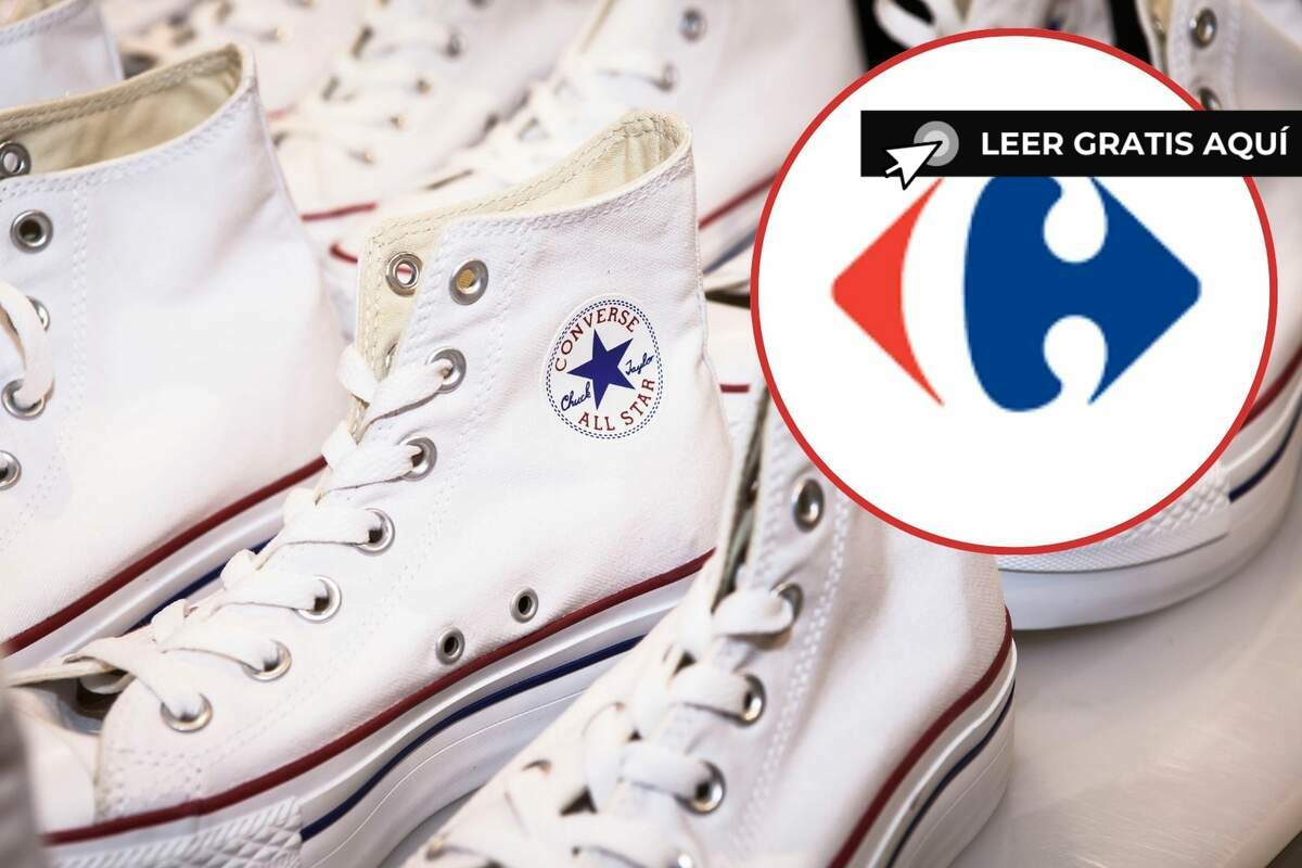 Zapatillas shops tipo converse en carrefour