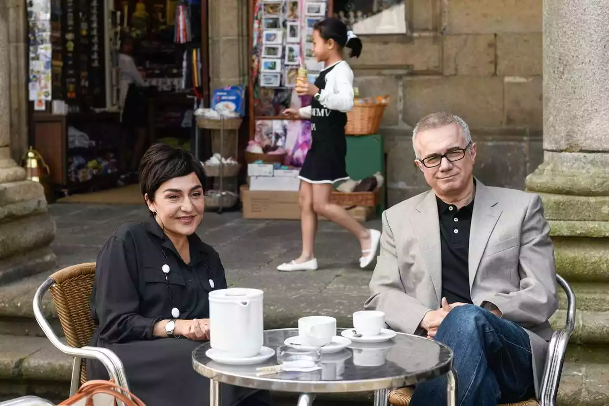 Fotografía de la serie El Caso Asunta de Netflix con Candela Peña y Tristán Ulloa