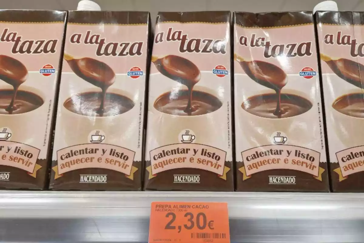 Comprar Chocolate líquido VALOR a la taza listo para tomar Sin