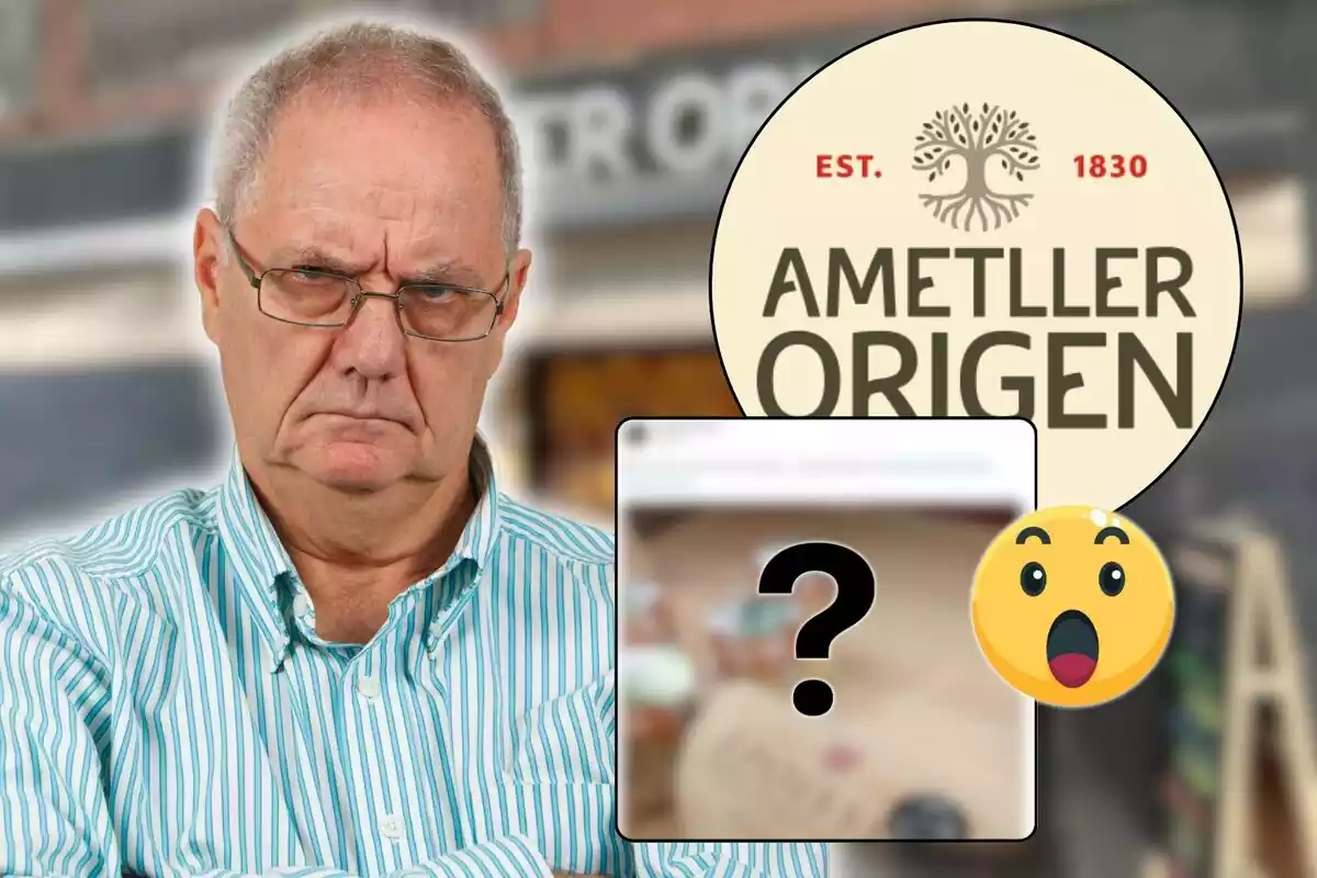 Cliente enfadado con recortes de un twitt contra Ametller Origen y el logo de la marca