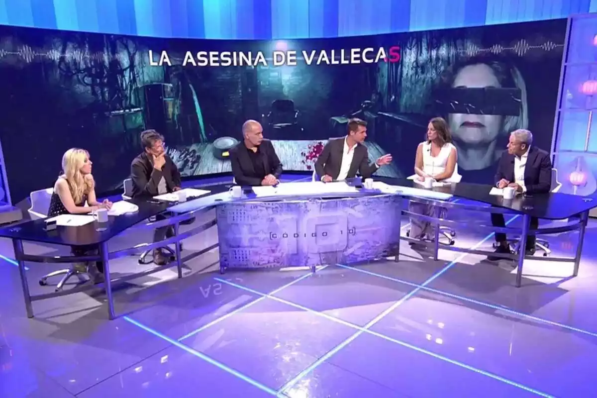 Mesa de debate de Código 10 con Nacho Abad y David Aleman en Cuatro