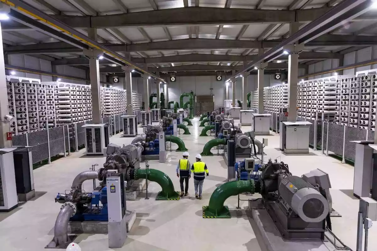 La ETAP de Sant Joan Despí ha estrenado una nueva infraestructura para dotar de mayor resiliencia al sistema de tratamiento de la planta La ETAP de Sant Joan Despí ha estrenado una nueva infraestructura para dotar de mayor resiliencia al sistema de tratamiento de la planta