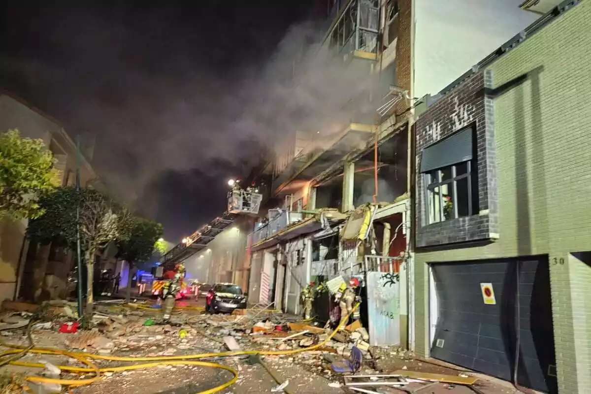 Explosion edificio en Valladolid