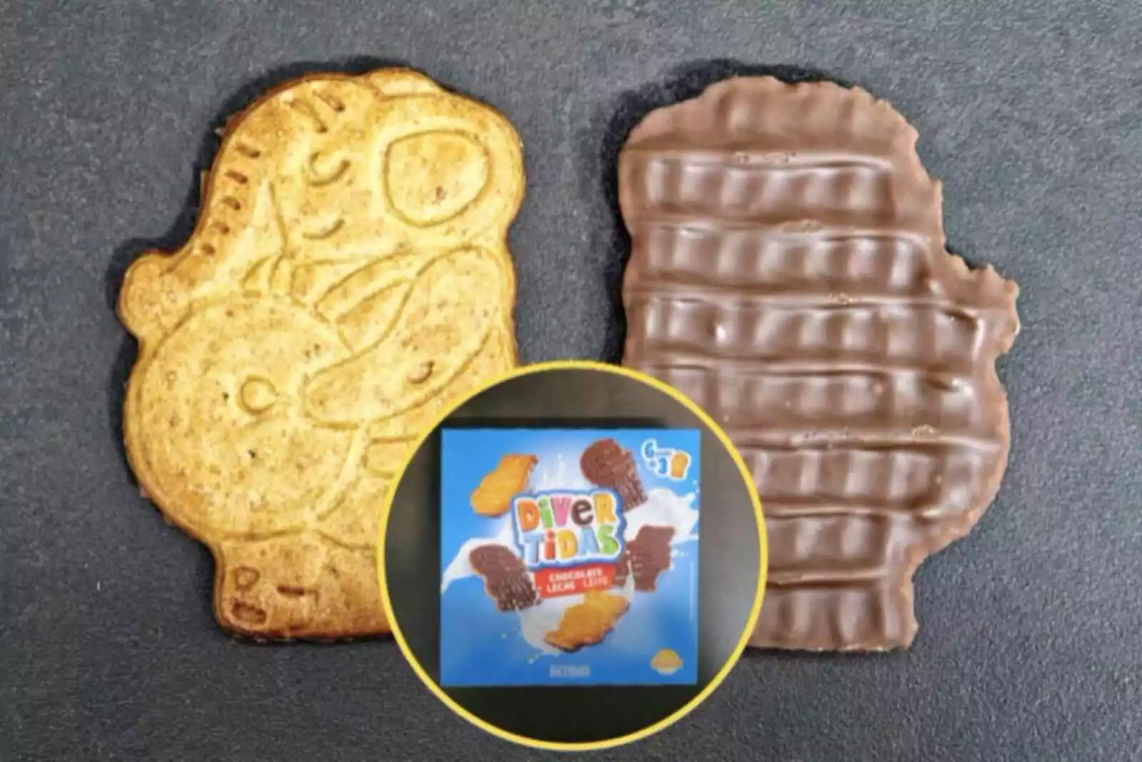 GALLETA DINOSAURUS CHOCOLATE CON LECHE