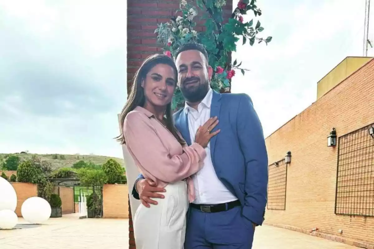 Gema Aldón y su novio Andrés posando en Instagram Gema Aldón y su novio Andrés posando en Instagram
