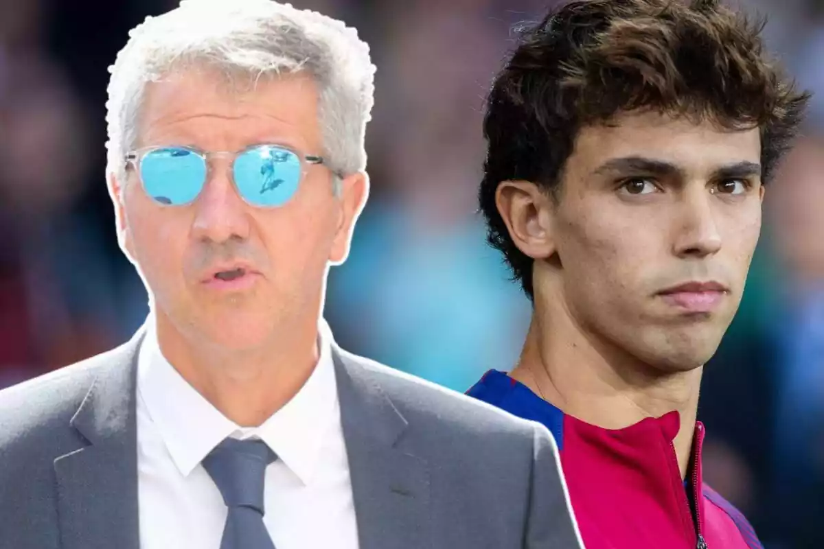 Imagen de Gil Marín junto a Joao Félix Imagen de Gil Marín junto a Joao Félix