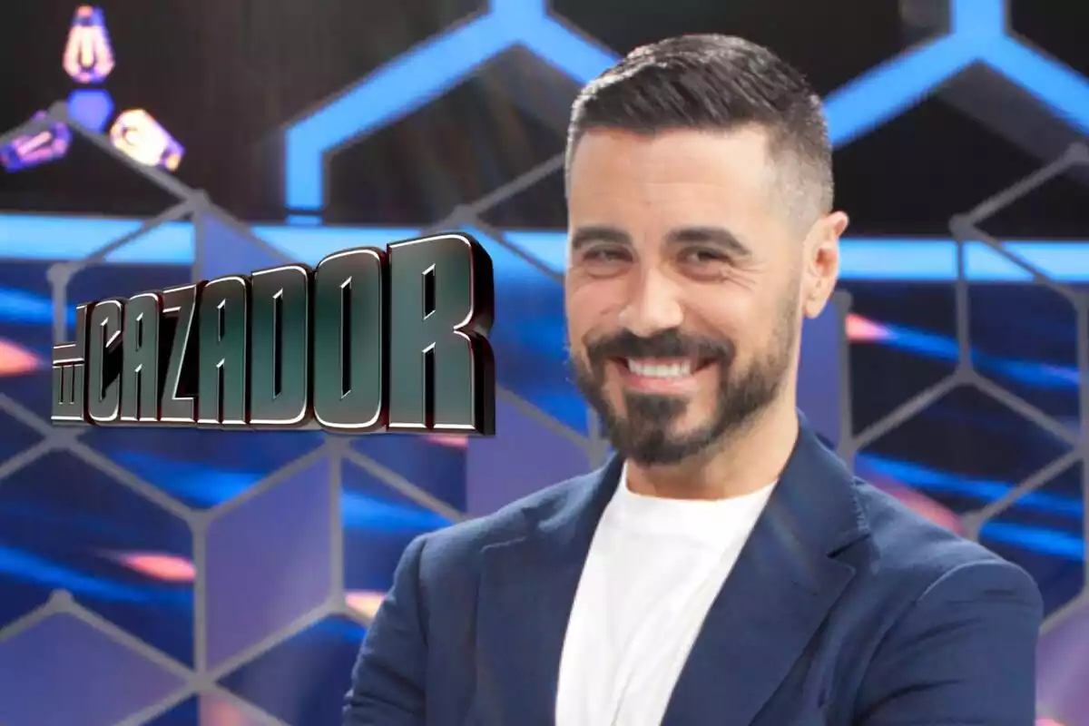 Montaje de Gorka Rodríguez junto al logo de El Cazador de La 1