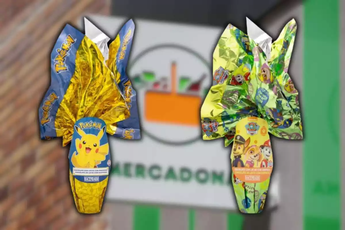 Huevos con sorpresa de Pokemon y de la Patrulla Canina Huevos con sorpresa de Pokemon y de la Patrulla Canina