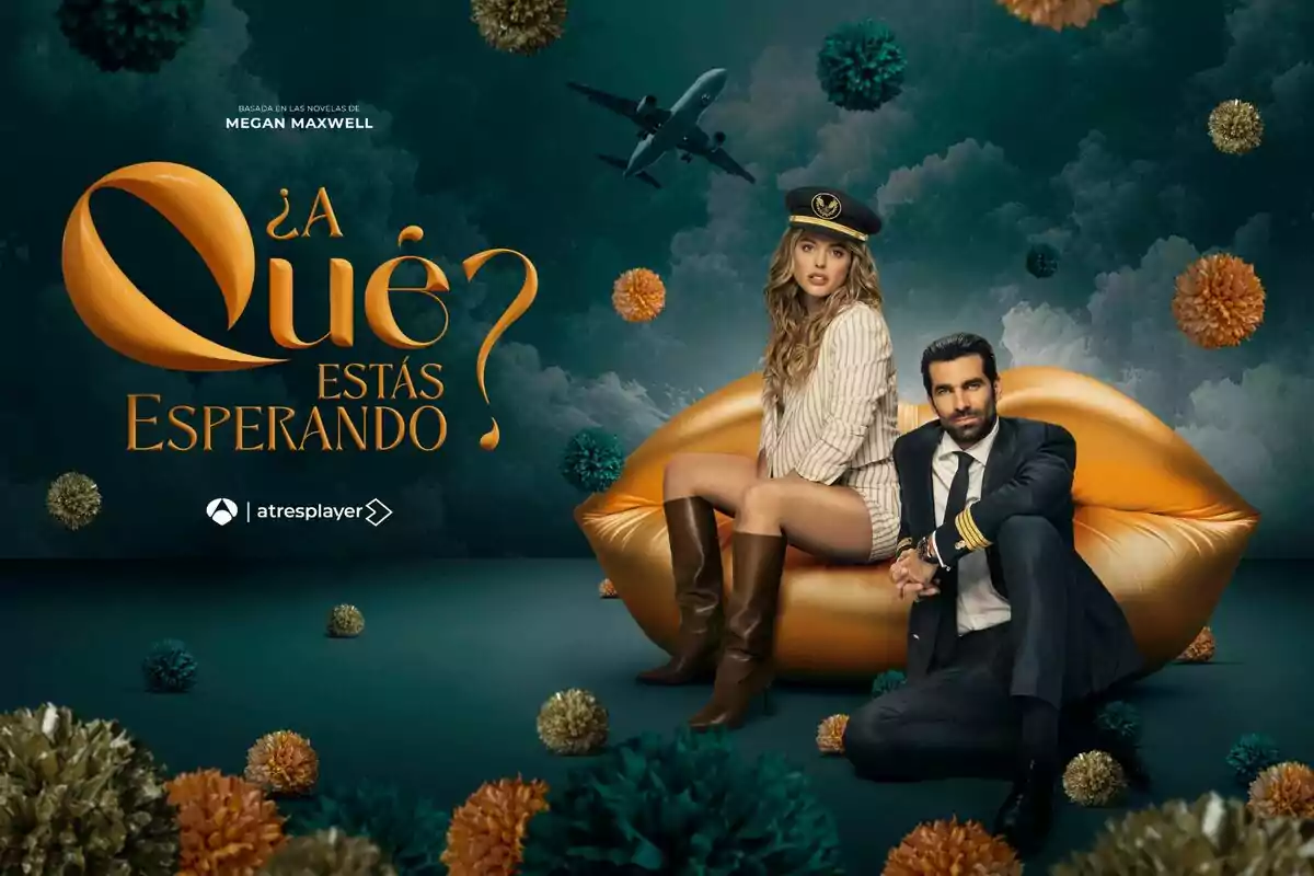 Captura de la imagen promocional de 'A Qué Estás Esperando' con Adriana Torrebejano y Rubén Cortada