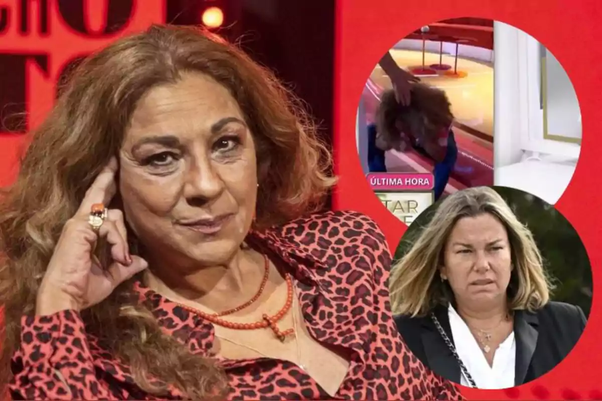 Lolita Flores se derrumba al conocer la muerte de Caritina Goyanes