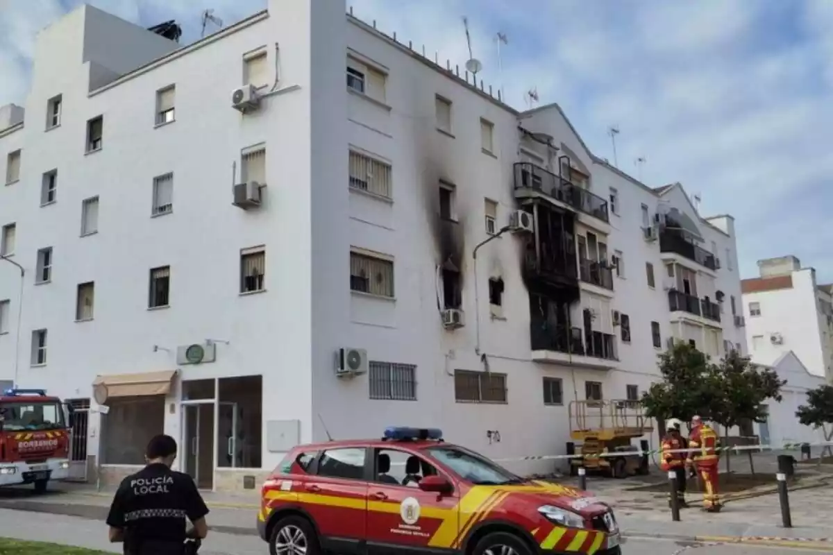 Incendio mortal en un piso de Los Palacios y Villafranca (Sevilla)