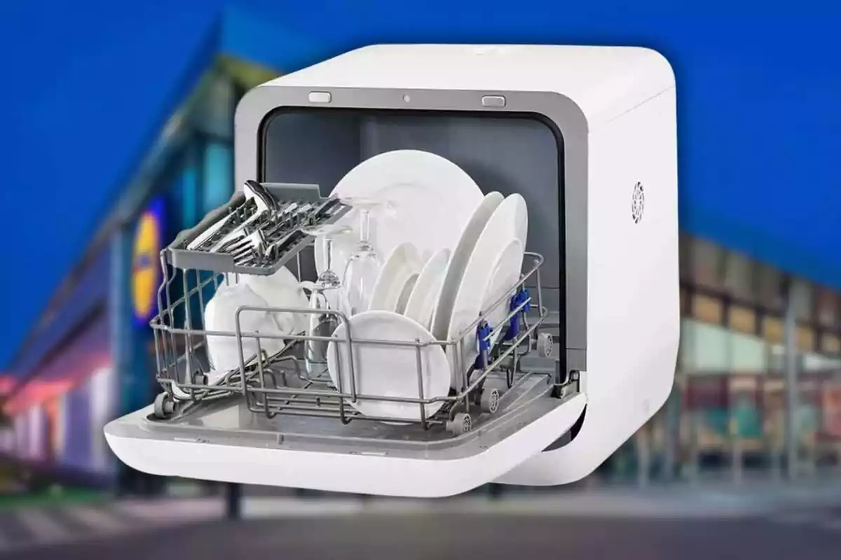 Con este lavavajillas portátil de Lidl así lavarás en cualquier lugar (así,  así) - Cuore