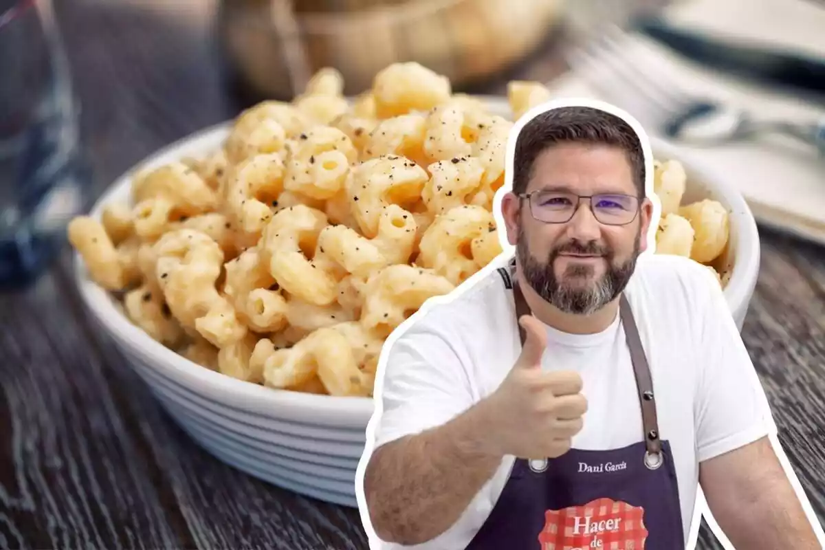 Mac and cheese cocinados por Dani García