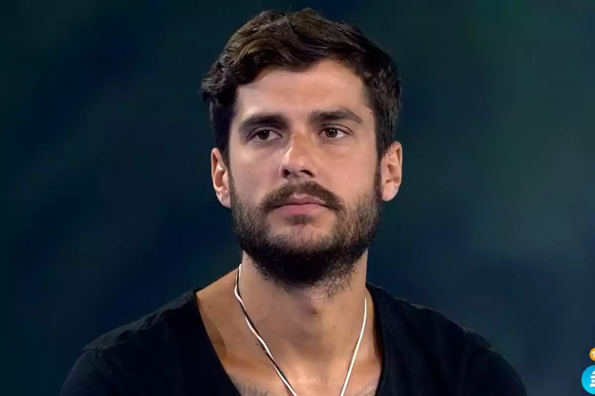 Captura de Mario González en el plató de Supervivientes Captura de Mario González en el plató de Supervivientes