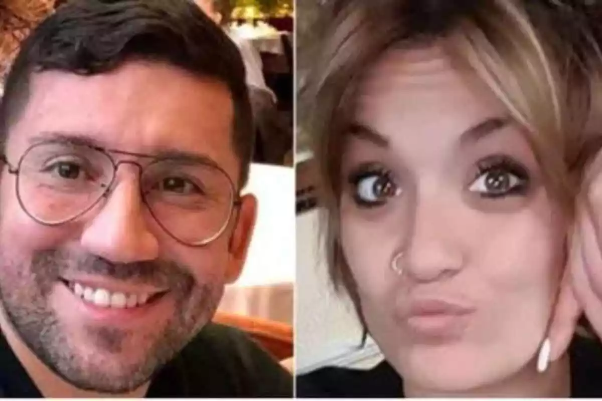Montaje Jorge Igancio Palma y Marta Calvo, asesino de la joven en 2019 Montaje Jorge Igancio Palma y Marta Calvo, asesino de la joven en 2019