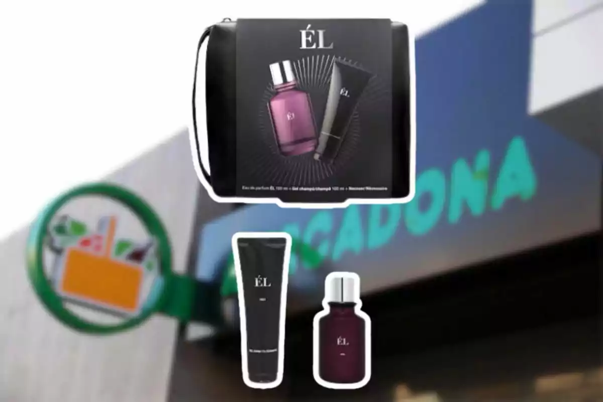 Un set de productos de cuidado personal de la marca Un set de productos de cuidado personal de la marca