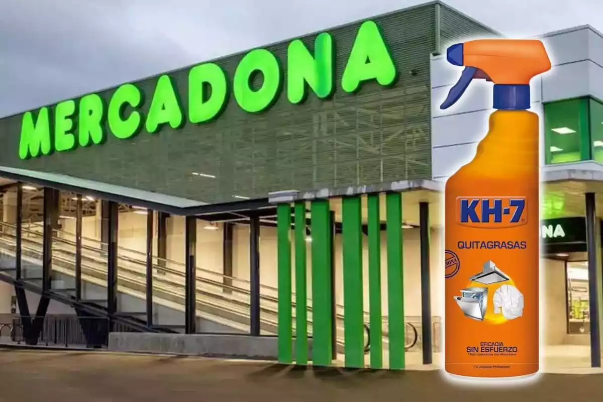 Kh-7 y un supermercado de Mercadona