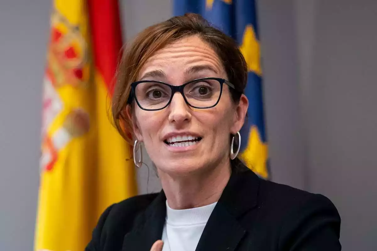 Mónica García, ministra de Sanidad