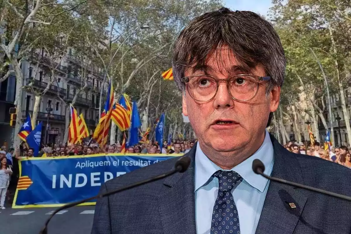 Montaje Aliança Catalana asusta a Puigdemont
