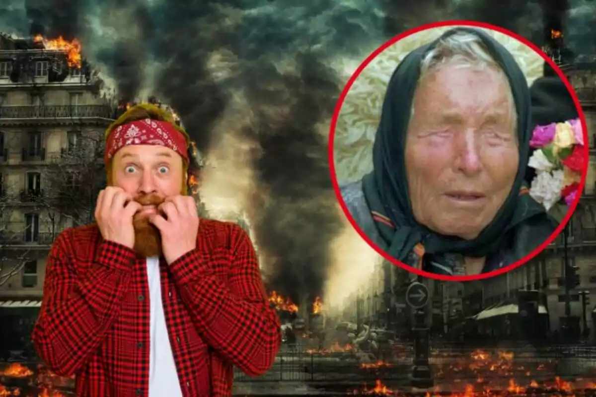 Montaje de Baba Vanga