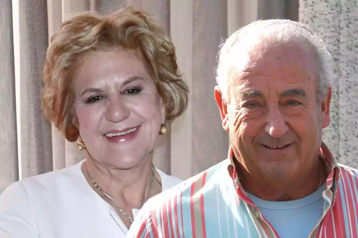 Montaje de Carmen Bazán y Humberto Janeiro sonriendo