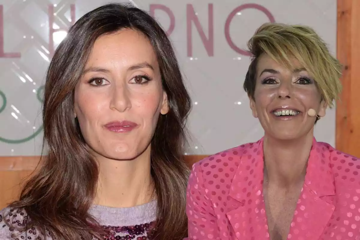 Montaje de Ana Boyer junto a Rocío Carrasco