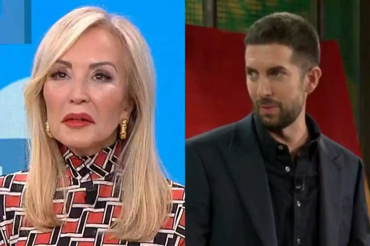 Montaje de Carmen Lomana en 'Espejo Público' y David Broncano en 'La Revuelta'