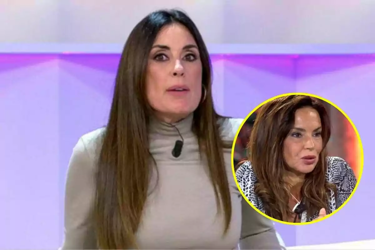 Montaje de Isabel Rábago en 'Vamos a ver' y Olga Moreno en 'Supervivientes All Stars'